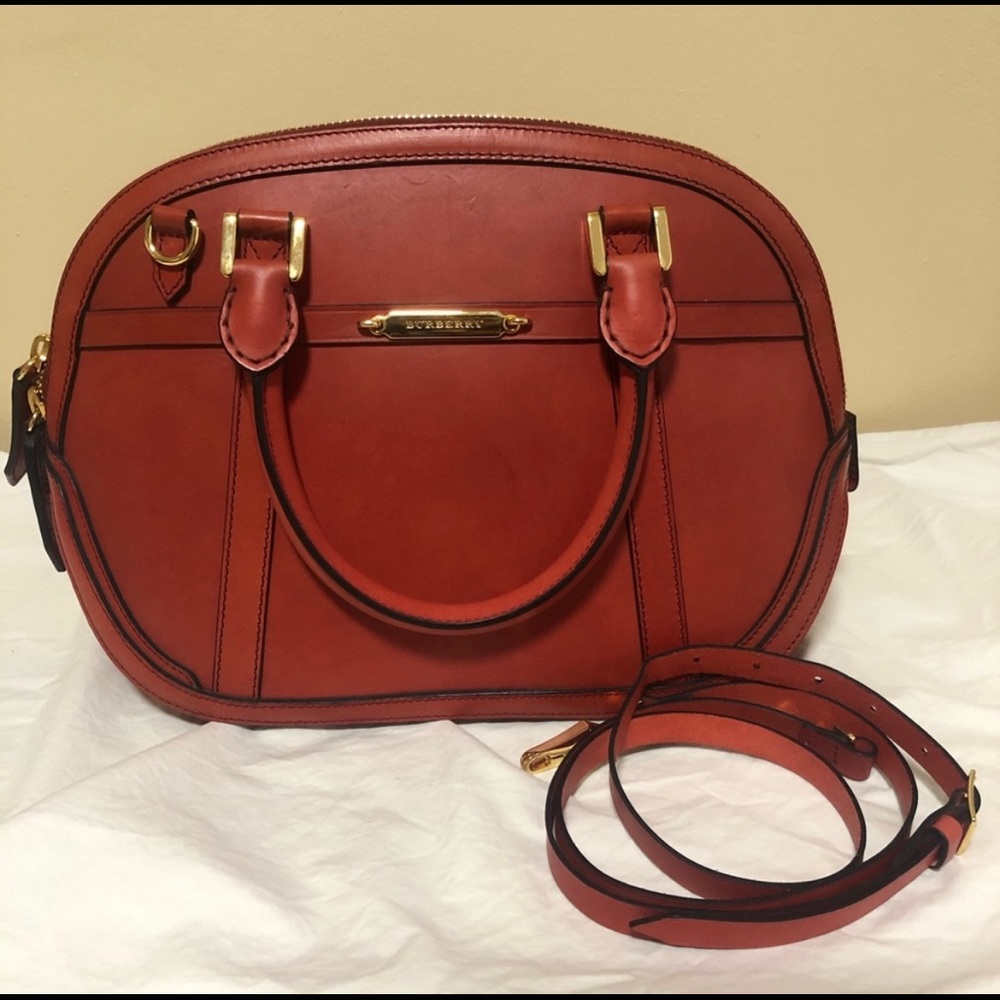 Burberry Orchard Leather Bag